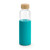 DAKAR. Squeeze em vidro borossilicato com tampa em bambu 600 mL