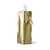 GILDED. Squeeze dobrável em PE com bico de sistema "push-pull" e acabamento metalizado 460 mL