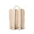 MARBELLA. Mochila em juco (mistura de algodão e juta, 275 g/m²) 7 L