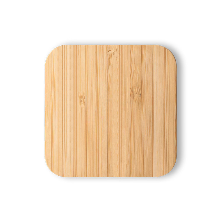 DALTON. Carregador wireless super-rápido em bambu 15 W