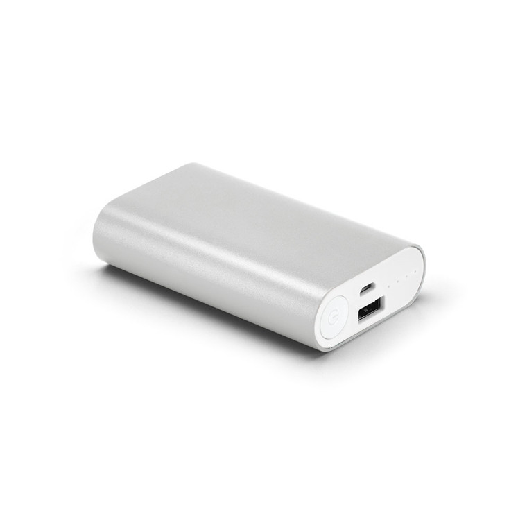 LAMBDA 4'0. Bateria portátil em alumínio e bateria em lítio 4'000 mAh