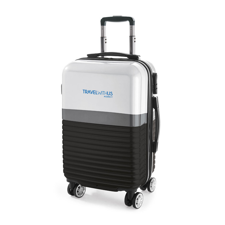 PERTH. Mala de viagem executivo em ABS e PC com interior forrado 33L