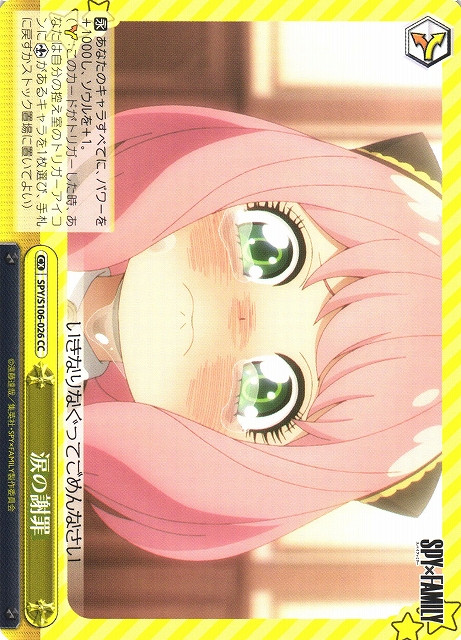 SPY/S106-026 CC - 涙の謝罪