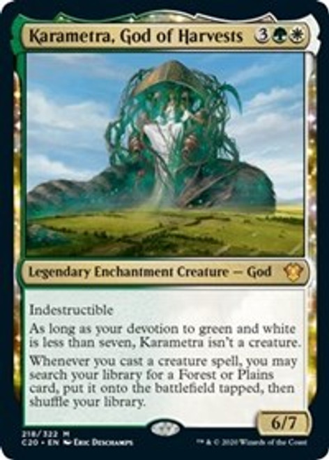 Karametra, God of Harvests (Commander 2020) - Near Mint