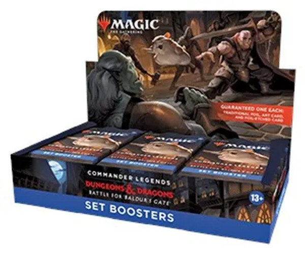 Commander Legends: Battle for Baldur's Gate - Set Booster Box - Commander Legends: Battle for Baldur's Gate