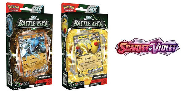 Ex Battle Decks (Ampharos ex or Lucario ex) 