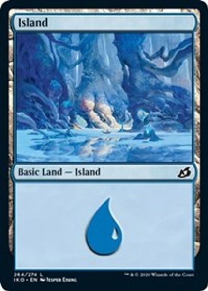 Island (264) (Ikoria: Lair of Behemoths) - Near Mint Foil