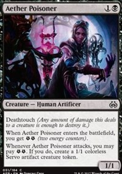 Aether Poisoner (Aether Revolt) - Lightly Played