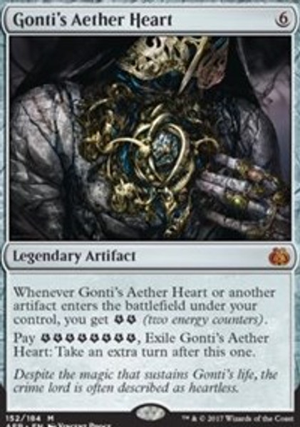 Gonti's Aether Heart (Aether Revolt) - Lightly Played