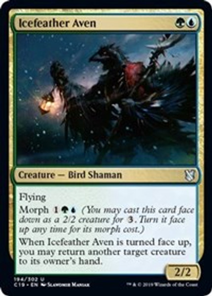 Icefeather Aven (Commander 2019) - Near Mint