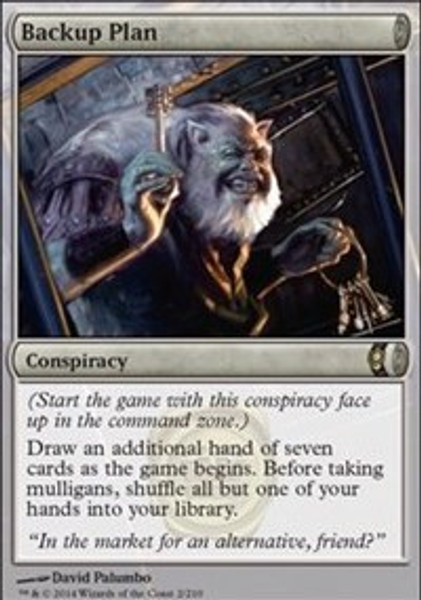 Backup Plan (Conspiracy) - Near Mint