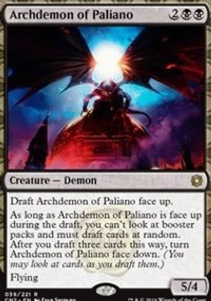 Archdemon of Paliano (Conspiracy: Take the Crown) - Near Mint