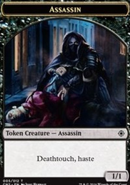 Assassin Token (Conspiracy: Take the Crown) - Lightly Played
