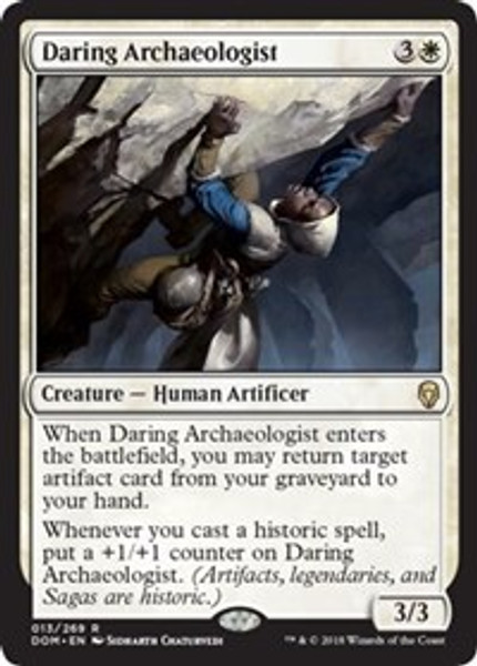 Daring Archaeologist (Dominaria) - Near Mint