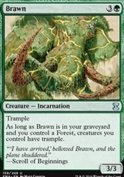 Brawn (Eternal Masters) - Lightly Played Foil