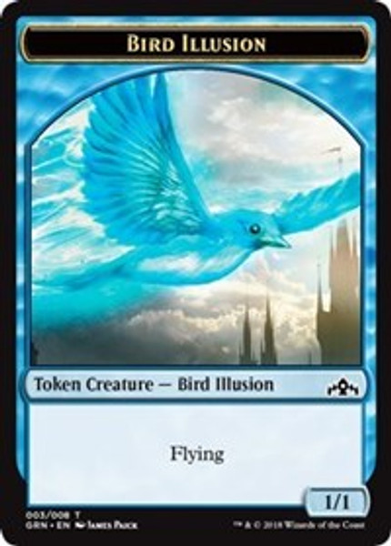 Bird Illusion Token (Guilds of Ravnica) - Near Mint