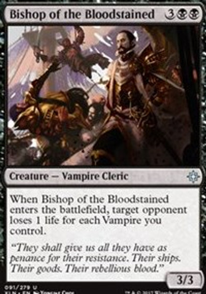 Bishop of the Bloodstained (Ixalan) - Near Mint