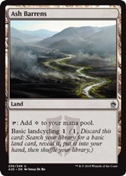 Ash Barrens (Masters 25) - Near Mint Foil