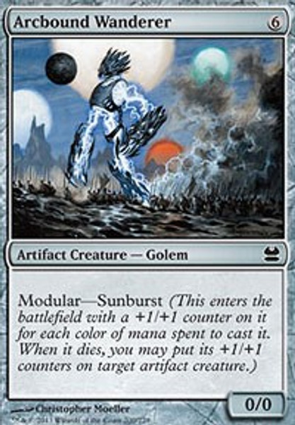 Arcbound Wanderer (Modern Masters) - Moderately Played