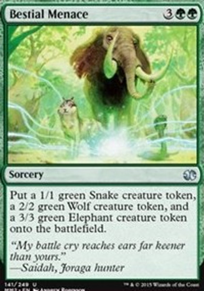 Bestial Menace (Modern Masters 2015) - Near Mint