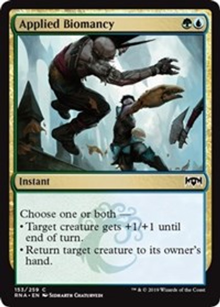 Applied Biomancy (Ravnica Allegiance) - Near Mint