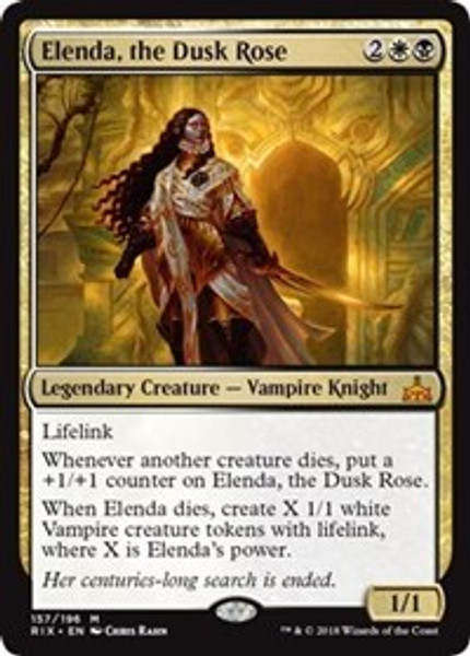 Elenda, the Dusk Rose (Rivals of Ixalan) - Near Mint