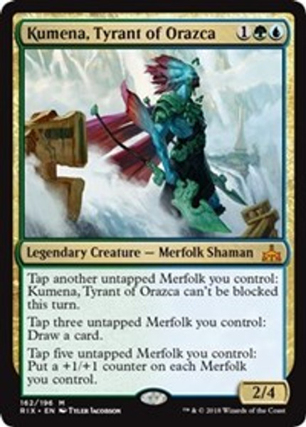 Kumena, Tyrant of Orazca (Rivals of Ixalan) - Lightly Played