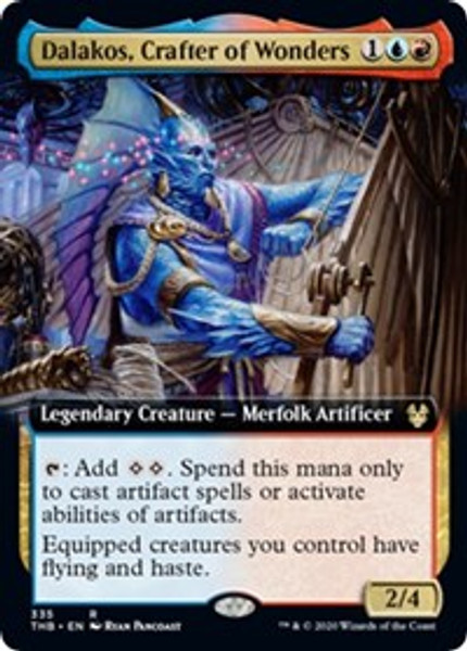 Dalakos, Crafter of Wonders (Extended Art) (Theros Beyond Death) - Near Mint