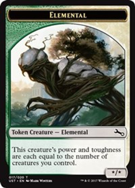 Elemental Token (017) (Unstable) - Near Mint Foil