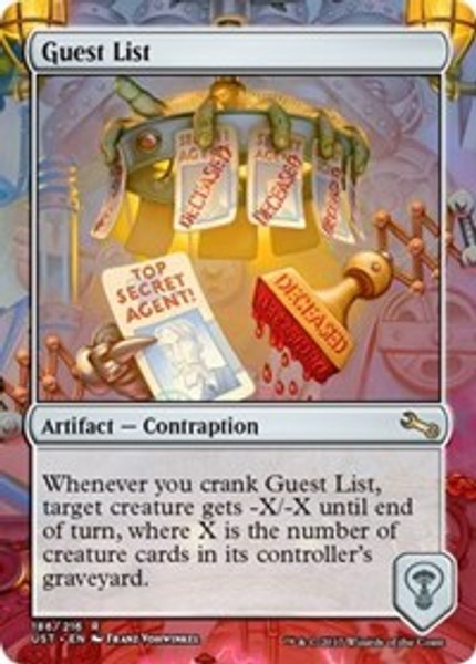 Guest List (Unstable) - Near Mint