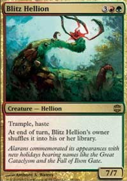 Blitz Hellion (Alara Reborn) - Lightly Played