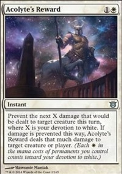 Acolyte's Reward (Born of the Gods) - Lightly Played