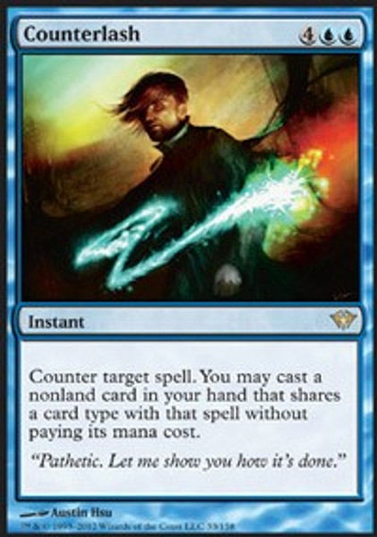 Counterlash (Dark Ascension) - Moderately Played Foil
