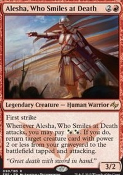 Alesha, Who Smiles at Death (Fate Reforged) - Lightly Played