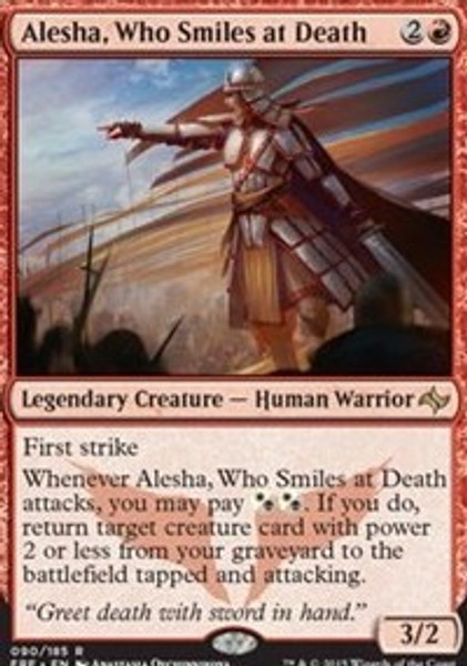 Alesha, Who Smiles at Death (Fate Reforged) - Moderately Played