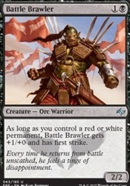 Battle Brawler (Fate Reforged) - Moderately Played Foil