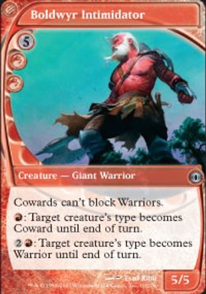 Boldwyr Intimidator (Future Sight) - Moderately Played