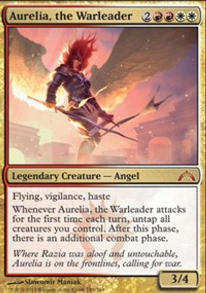 Aurelia, the Warleader (Gatecrash) - Moderately Played