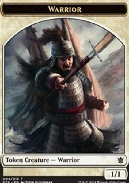 Warrior Token (Pike) (Khans of Tarkir) - Lightly Played