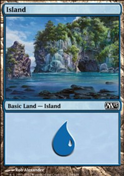 Island (234) (Magic 2013 (M13)) - Lightly Played