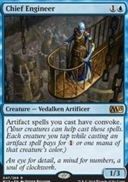 Chief Engineer (Magic 2015 (M15)) - Moderately Played Foil