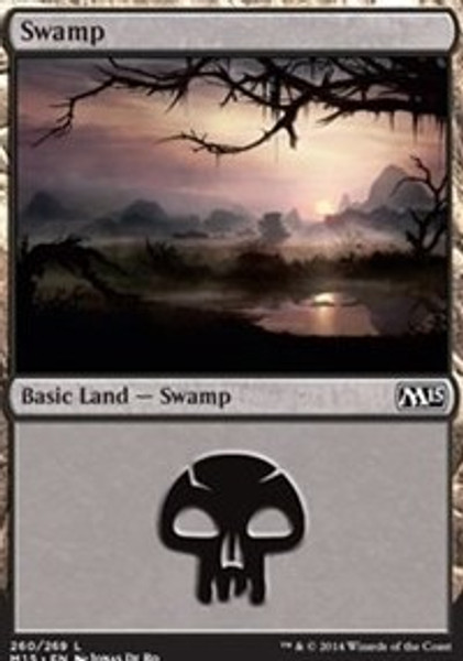 Swamp (260) (Magic 2015 (M15)) - Near Mint Foil