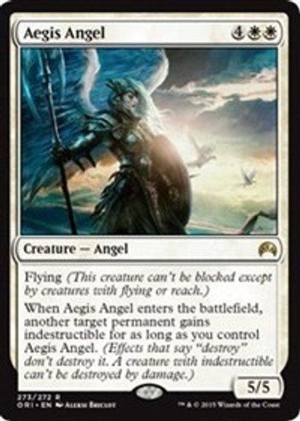 Aegis Angel (Magic Origins) - Lightly Played