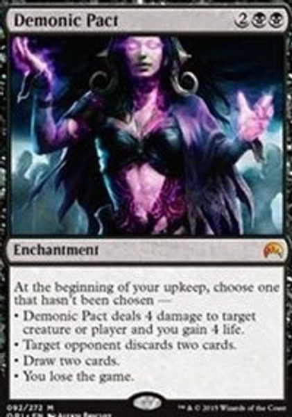 Demonic Pact (Magic Origins) - Lightly Played