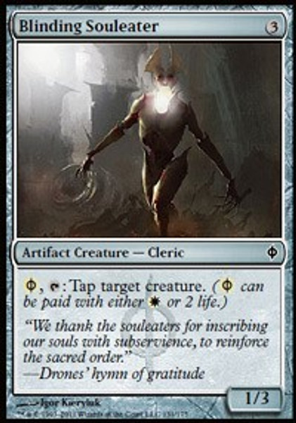 Blinding Souleater (New Phyrexia) - Moderately Played Foil