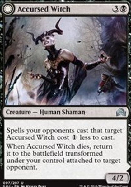 Accursed Witch (Shadows over Innistrad) - Lightly Played