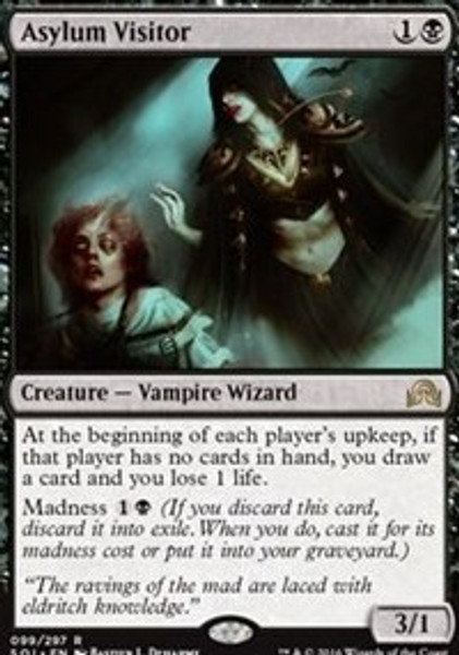 Asylum Visitor (Shadows over Innistrad) - Moderately Played