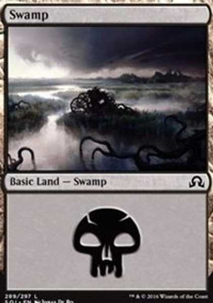 Swamp (289) (Shadows over Innistrad) - Near Mint Foil