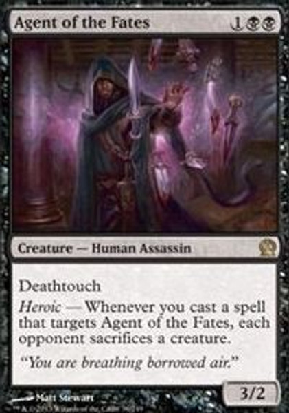 Agent of the Fates (Theros) - Moderately Played Foil