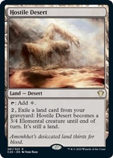 Hostile Desert (Commander 2020) - Near Mint